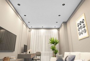 DK2120-BK Встраиваемый светильник, IP 20, 50 Вт, GU10, черный, алюминий в Набережных Челнах - naberezhnye-chelny.mebel24.online | фото 2