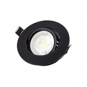 DK3020-BK Встраиваемый светильник, IP 20, 10 Вт, GU5.3, LED, черный, пластик в Набережных Челнах - naberezhnye-chelny.mebel24.online | фото 2