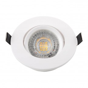 DK3020-WH Встраиваемый светильник, IP 20, 10 Вт, GU5.3, LED, белый, пластик в Набережных Челнах - naberezhnye-chelny.mebel24.online | фото 4