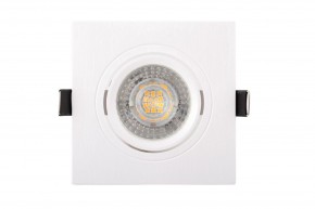 DK3021-WH Встраиваемый светильник, IP 20, 10 Вт, GU5.3, LED, белый, пластик в Набережных Челнах - naberezhnye-chelny.mebel24.online | фото 1