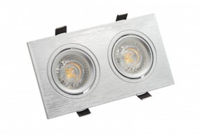 DK3022-CM Встраиваемый светильник, IP 20, 10 Вт, GU5.3, LED, серый, пластик в Набережных Челнах - naberezhnye-chelny.mebel24.online | фото 3
