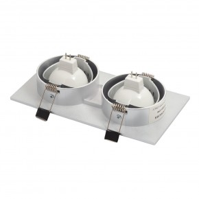 DK3022-CM Встраиваемый светильник, IP 20, 10 Вт, GU5.3, LED, серый, пластик в Набережных Челнах - naberezhnye-chelny.mebel24.online | фото 4