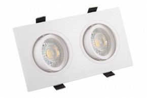 DK3022-WH Встраиваемый светильник, IP 20, 10 Вт, GU5.3, LED, белый, пластик в Набережных Челнах - naberezhnye-chelny.mebel24.online | фото 1