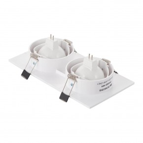 DK3022-WH Встраиваемый светильник, IP 20, 10 Вт, GU5.3, LED, белый, пластик в Набережных Челнах - naberezhnye-chelny.mebel24.online | фото 3