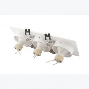 DK3023-WH Встраиваемый светильник, IP 20, 10 Вт, GU5.3, LED, белый, пластик в Набережных Челнах - naberezhnye-chelny.mebel24.online | фото 4