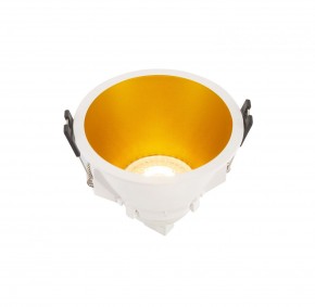 DK3026-WG Встраиваемый светильник, IP 20, 10 Вт, GU5.3, LED, белый/золотой, пластик в Набережных Челнах - naberezhnye-chelny.mebel24.online | фото 3