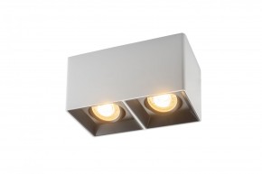 DK3035-WB Светильник накладной IP 20, 10 Вт, GU5.3, LED, белый/черный, пластик в Набережных Челнах - naberezhnye-chelny.mebel24.online | фото 1