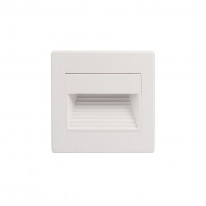 DK3050-WH Светильник встраиваемый в стену, IP 20, LED 3000, 1 Вт, белый, пластик в Набережных Челнах - naberezhnye-chelny.mebel24.online | фото 3