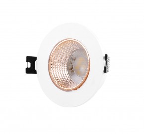 DK3061-WBR Встраиваемый светильник, IP 20, 10 Вт, GU5.3, LED, белый/бронзовый, пластик в Набережных Челнах - naberezhnye-chelny.mebel24.online | фото 1
