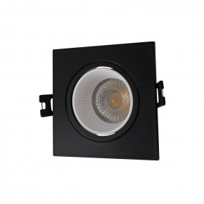 DK3071-BK+WH Встраиваемый светильник, IP 20, 10 Вт, GU5.3, LED, черный/белый, пластик в Набережных Челнах - naberezhnye-chelny.mebel24.online | фото