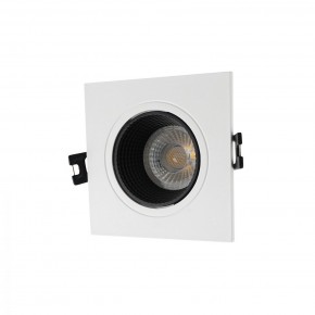 DK3071-WH+BK Встраиваемый светильник, IP 20, 10 Вт, GU5.3, LED, белый/черный, пластик в Набережных Челнах - naberezhnye-chelny.mebel24.online | фото