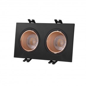 DK3072-BBR Встраиваемый светильник, IP 20, 10 Вт, GU5.3, LED, черный/бронзовый, пластик в Набережных Челнах - naberezhnye-chelny.mebel24.online | фото 1