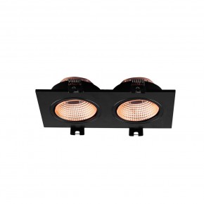 DK3072-BBR Встраиваемый светильник, IP 20, 10 Вт, GU5.3, LED, черный/бронзовый, пластик в Набережных Челнах - naberezhnye-chelny.mebel24.online | фото 2