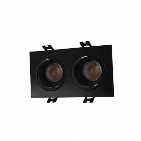 DK3072-BK Встраиваемый светильник, IP 20, 10 Вт, GU5.3, LED, черный/черный, пластик в Набережных Челнах - naberezhnye-chelny.mebel24.online | фото 1
