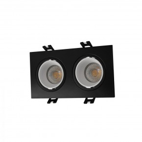 DK3072-BK+WH Встраиваемый светильник, IP 20, 10 Вт, GU5.3, LED, черный/белый, пластик в Набережных Челнах - naberezhnye-chelny.mebel24.online | фото 1