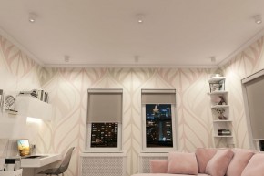 DK3090-WH+CH Светильник накладной IP 20, 10 Вт, GU5.3, LED, белый/хром, пластик в Набережных Челнах - naberezhnye-chelny.mebel24.online | фото 2