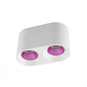 DK3096-WH+PI Светильник накладной IP 20, 10 Вт, GU5.3, LED, белый/розовый, пластик в Набережных Челнах - naberezhnye-chelny.mebel24.online | фото