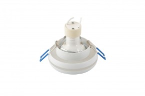 DK4031-WH Встраиваемый светильник, IP 20, 10 Вт, GU10, белый, алюминий/пластик в Набережных Челнах - naberezhnye-chelny.mebel24.online | фото 1