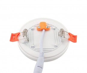 DK4604-WW Встраиваемый светильник, IP 20, 18 Вт, LED 3000, белый, пластик в Набережных Челнах - naberezhnye-chelny.mebel24.online | фото 5