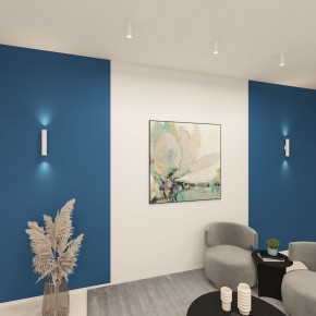 DK5022-WH Настенный светильник, IP20, до 15 Вт, LED, 2xGU10, белый, алюминий в Набережных Челнах - naberezhnye-chelny.mebel24.online | фото 4