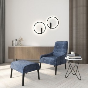 DK5035-BK Бра ROUND со светодиодом, IP20, 24W, 3000/4000/6500K, черный, алюминий в Набережных Челнах - naberezhnye-chelny.mebel24.online | фото 8