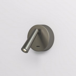 DK5072-DN Бра SHINE WALL со светодиодом, D104*H68, IP20, 3000К, 3W, RA?90, темный никель, алюминий в Набережных Челнах - naberezhnye-chelny.mebel24.online | фото 2