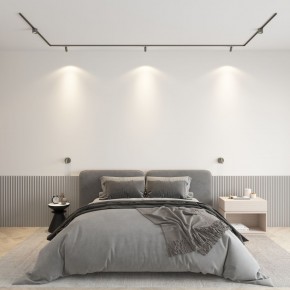 DK5072-DN Бра SHINE WALL со светодиодом, D104*H68, IP20, 3000К, 3W, RA?90, темный никель, алюминий в Набережных Челнах - naberezhnye-chelny.mebel24.online | фото 4