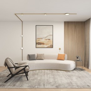 DK5072-SB Бра SHINE WALL со светодиодом, D104*H68, IP20, 3000К, 3W, RA?90, сатинированная латунь, алюминий в Набережных Челнах - naberezhnye-chelny.mebel24.online | фото 5