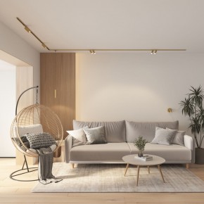 DK5072-SB Бра SHINE WALL со светодиодом, D104*H68, IP20, 3000К, 3W, RA?90, сатинированная латунь, алюминий в Набережных Челнах - naberezhnye-chelny.mebel24.online | фото 8