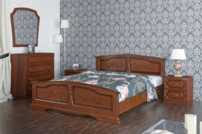 ЕЛЕНА Кровать из массива (Орех) в Набережных Челнах - naberezhnye-chelny.mebel24.online | фото