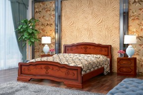 КАРИНА-6 Кровать из массива 1200 (Орех) в Набережных Челнах - naberezhnye-chelny.mebel24.online | фото