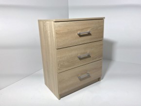 Комод 3 ящика (дуб сонома) в Набережных Челнах - naberezhnye-chelny.mebel24.online | фото