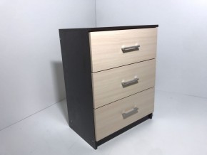 Комод 3 ящика (венге/дуб молочный) в Набережных Челнах - naberezhnye-chelny.mebel24.online | фото