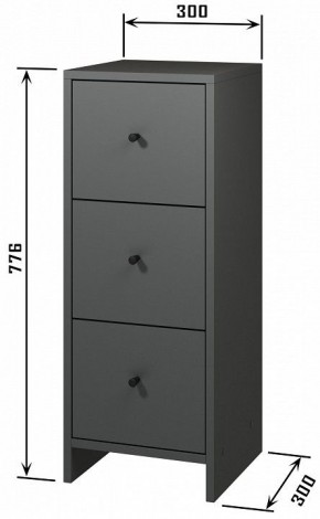 Комод Квадро в Набережных Челнах - naberezhnye-chelny.mebel24.online | фото 4