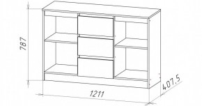 НИЦЦА-5 Комод (НЦ.05) в Набережных Челнах - naberezhnye-chelny.mebel24.online | фото 2