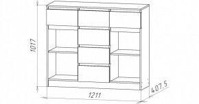 НИЦЦА-6 Комод (НЦ.06) в Набережных Челнах - naberezhnye-chelny.mebel24.online | фото 2