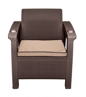 Комплект на балкон Yalta Balcony Set (Ялта) шоколадный в Набережных Челнах - naberezhnye-chelny.mebel24.online | фото 5