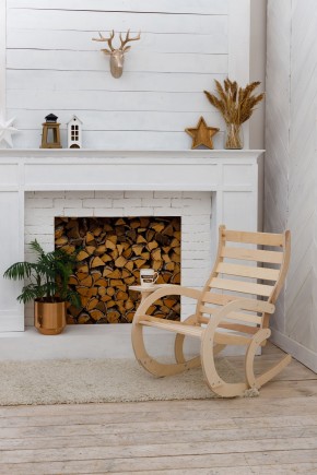 Кресло качалка не окрашенное ВЕНЕЦИЯ кресло маятниковое в Набережных Челнах - naberezhnye-chelny.mebel24.online | фото 2