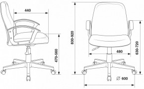 Кресло компьютерное CH-808-LOW/#B в Набережных Челнах - naberezhnye-chelny.mebel24.online | фото 3