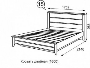 Кровать 1600 с ПМ София 15 в Набережных Челнах - naberezhnye-chelny.mebel24.online | фото 3