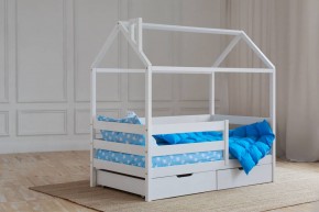 Кровать-домик 80*160 Белый в Набережных Челнах - naberezhnye-chelny.mebel24.online | фото 4