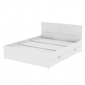 Кровать Ольга L34 (1600) 4 ящика (Белый) в Набережных Челнах - naberezhnye-chelny.mebel24.online | фото