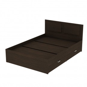 Кровать Ольга L35 (1400) 4 ящика (Венге) в Набережных Челнах - naberezhnye-chelny.mebel24.online | фото
