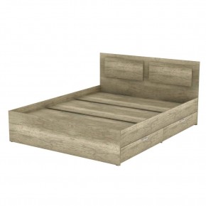 Кровать Ольга L41 (1400) 2 ящика (ДКМ) в Набережных Челнах - naberezhnye-chelny.mebel24.online | фото