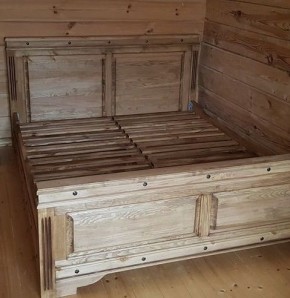 Кровать "Викинг 01" 1600 массив в Набережных Челнах - naberezhnye-chelny.mebel24.online | фото 2