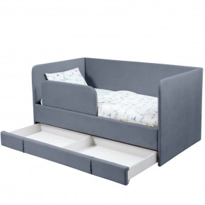 Кровать Юна (серый) в Набережных Челнах - naberezhnye-chelny.mebel24.online | фото 3