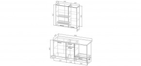 Кухонный гарнитур Антик 1600 h950 (Стол. 38мм) в Набережных Челнах - naberezhnye-chelny.mebel24.online | фото 2