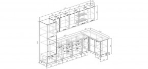 Кухонный гарнитур Антик 3200*1400 (Стол. 38мм) в Набережных Челнах - naberezhnye-chelny.mebel24.online | фото 2