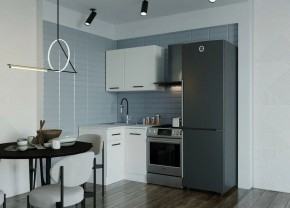 Кухонный гарнитур Белый Глянец 1000*1000 (Стол. 26мм) в Набережных Челнах - naberezhnye-chelny.mebel24.online | фото