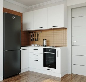 Кухонный гарнитур Белый Глянец 1000*1800 (Стол. 26мм) в Набережных Челнах - naberezhnye-chelny.mebel24.online | фото 1